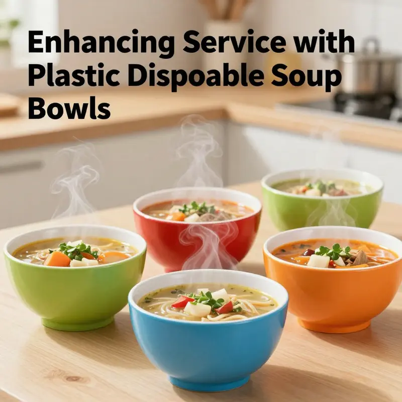 A range of PS bowls ideal for serving cold dishes at events.