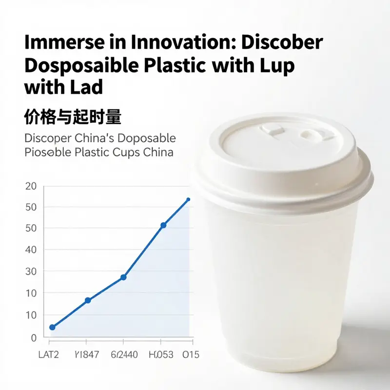 A diverse selection of disposable plastic cups with lids, illustrating options available from Chinese suppliers.