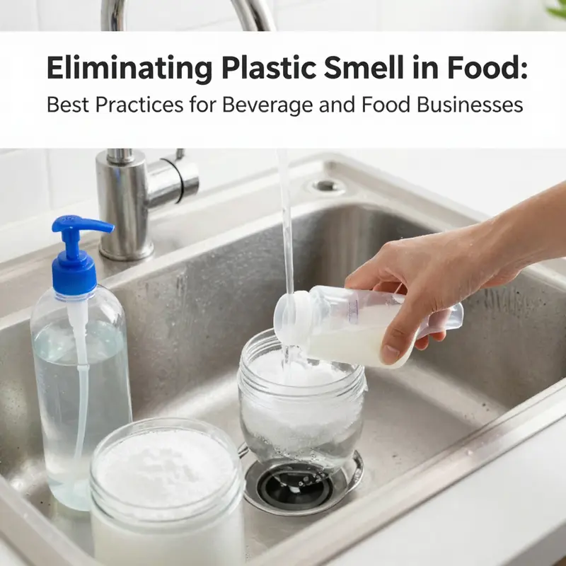 A selection of food-safe containers that prevent odor absorption.