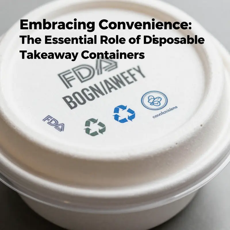 Assorted disposable takeaway containers showcasing their versatility in food service.