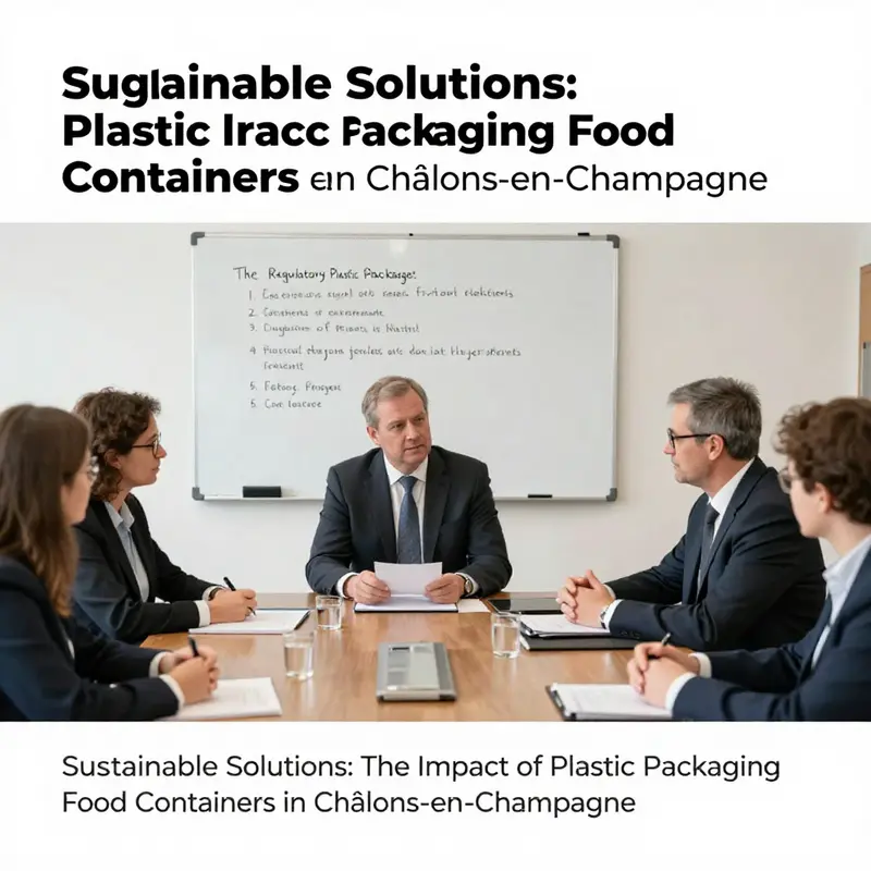 Châlons-en-Champagne’s marketplace reflects the integral role of plastic packaging food containers in local cuisine.