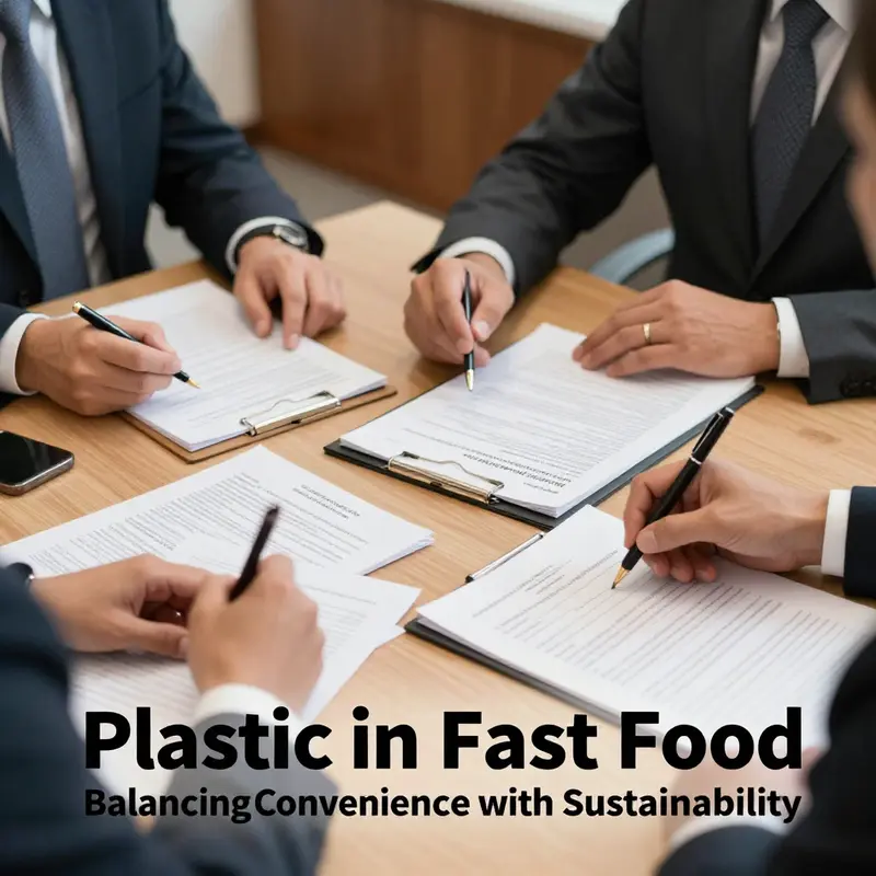 The environmental consequences of fast food plastic waste in urban environments.