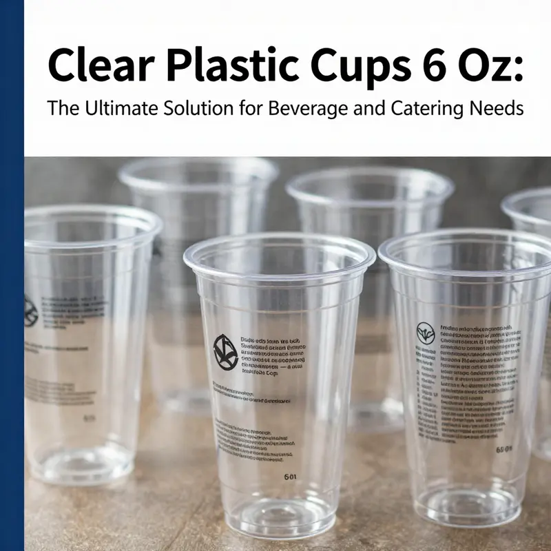 The manufacturing process of 6 oz clear plastic cups, highlighting the machinery and materials used.
