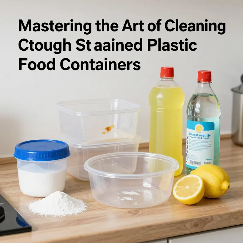 Different types of plastic food containers with recycling symbols help in determining the correct cleaning methods.