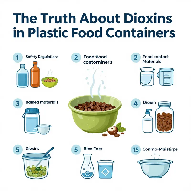 Scientist conducting analysis on plastic food container samples for dioxins.