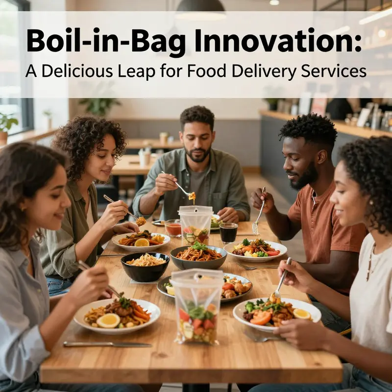 The integration of advanced technology in boiling meals amplifies convenience and reliability for food delivery services.