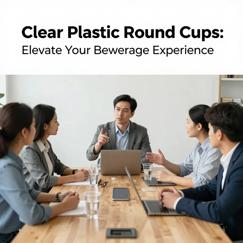 Enjoying the benefits of PET and PP cups: durable, clear, and visually appealing.