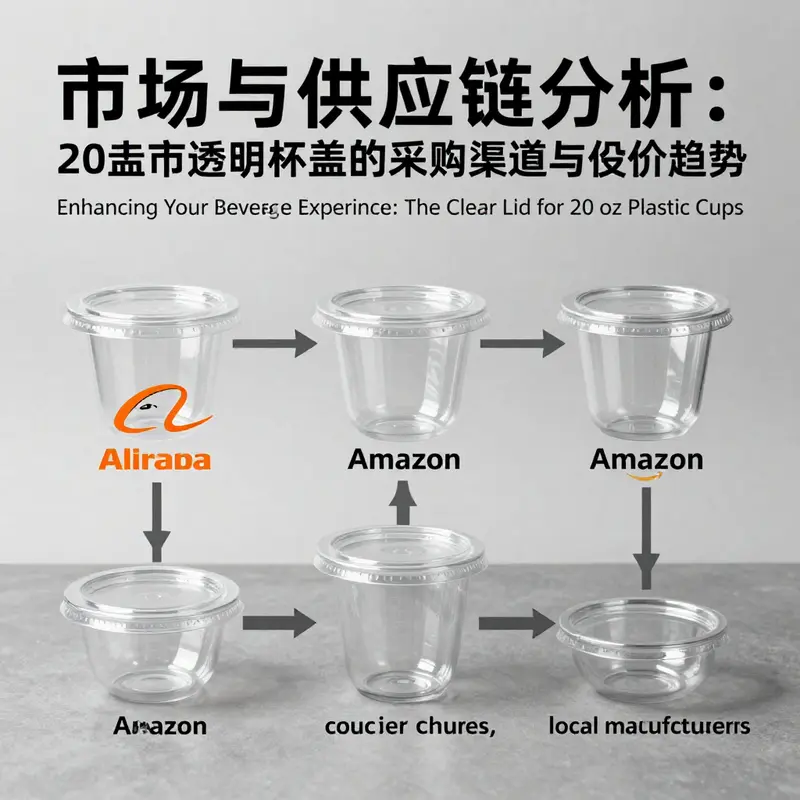 Diverse designs of clear lids for 20 oz plastic cups, highlighting their functionality and aesthetic appeal.