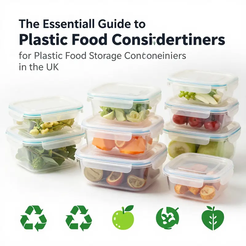 Diverse shapes and sizes of plastic food storage containers designed for optimal organization and freshness.