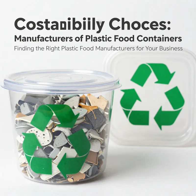 Overview of leading manufacturers in the plastic food container industry.
