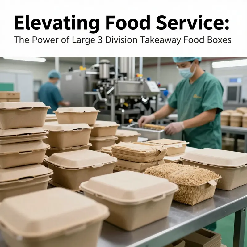 An overview of core manufacturing regions in China specializing in large 3 division takeaway food boxes.