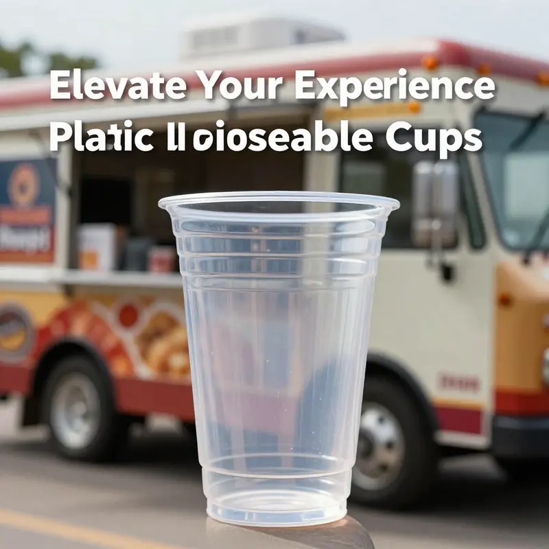 Various styles of Restaurant Depot plastic disposable cups, tailored for diverse beverage applications.