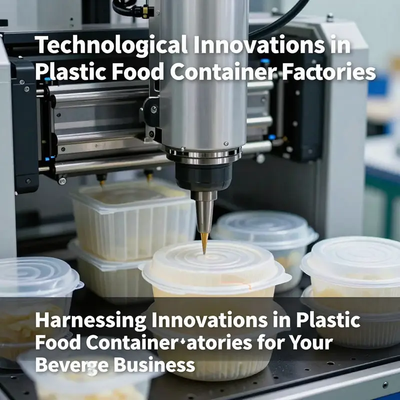 Inside a plastic food container factory, where efficient supply chain dynamics drive productivity and quality.