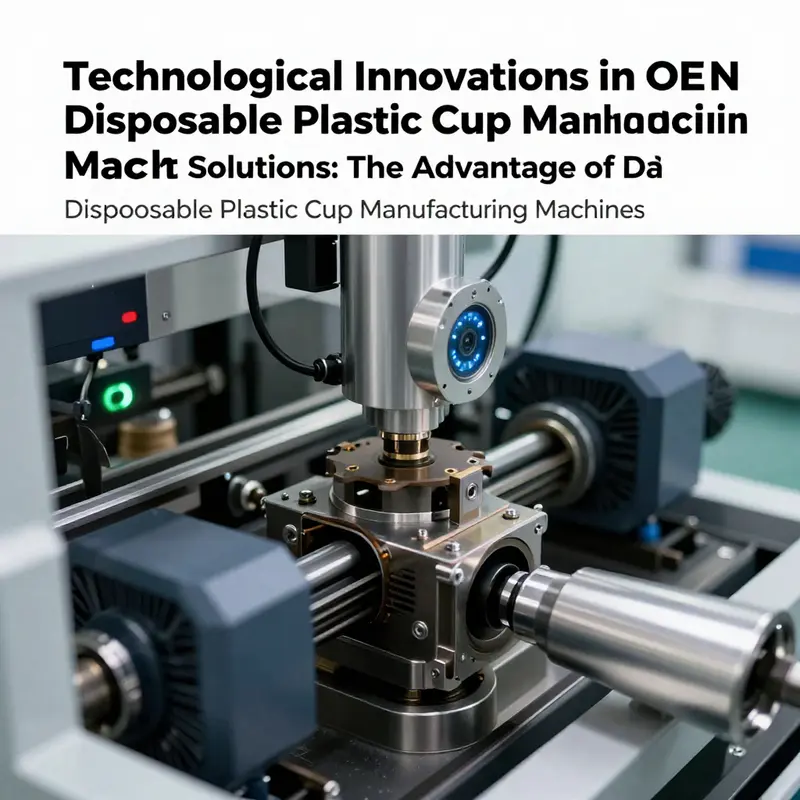 Key features of modern OEM disposable cup manufacturing machines, highlighting automation and efficiency.