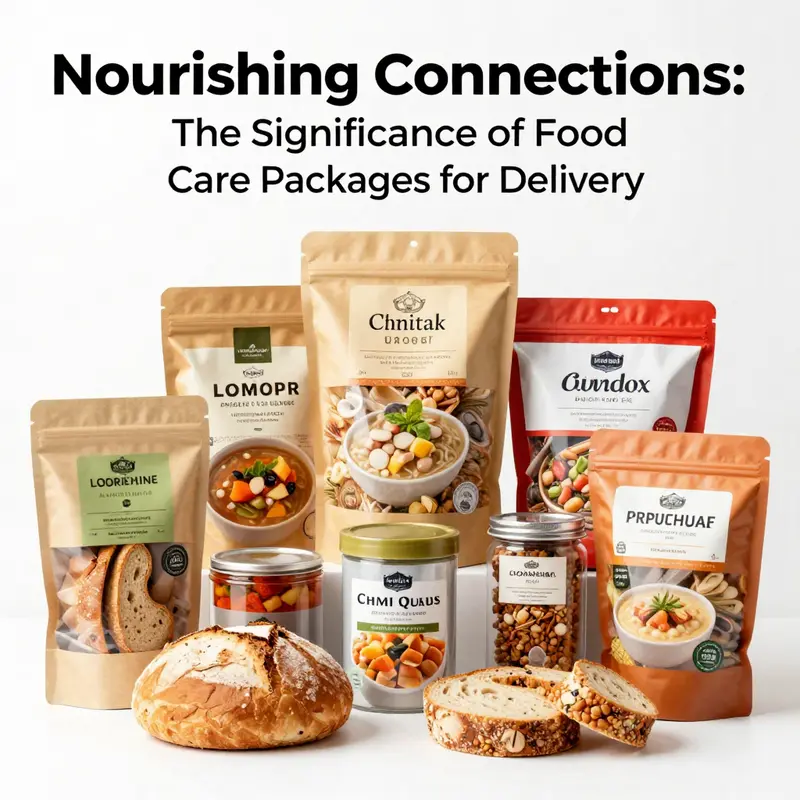 Food care packages offer emotional support and essential nourishment, bridging the distance with love and care.