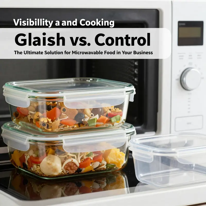 The dangers of chemical leaching from microwavable plastics compared to the safety of glass containers.