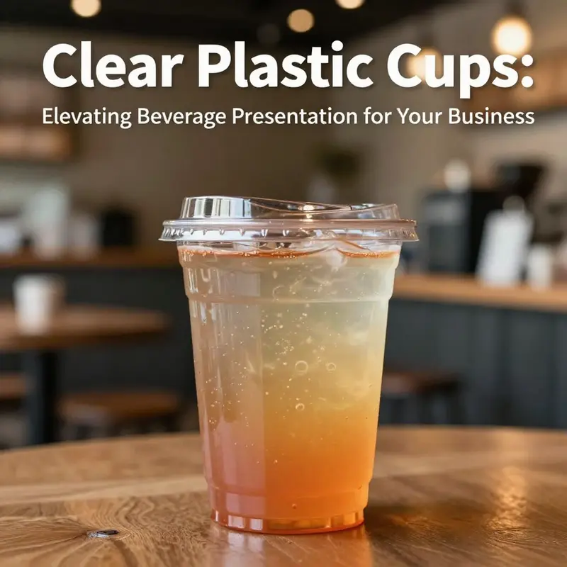 A clear plastic cup filled with a vibrant drink, highlighting its visual appeal and clarity.