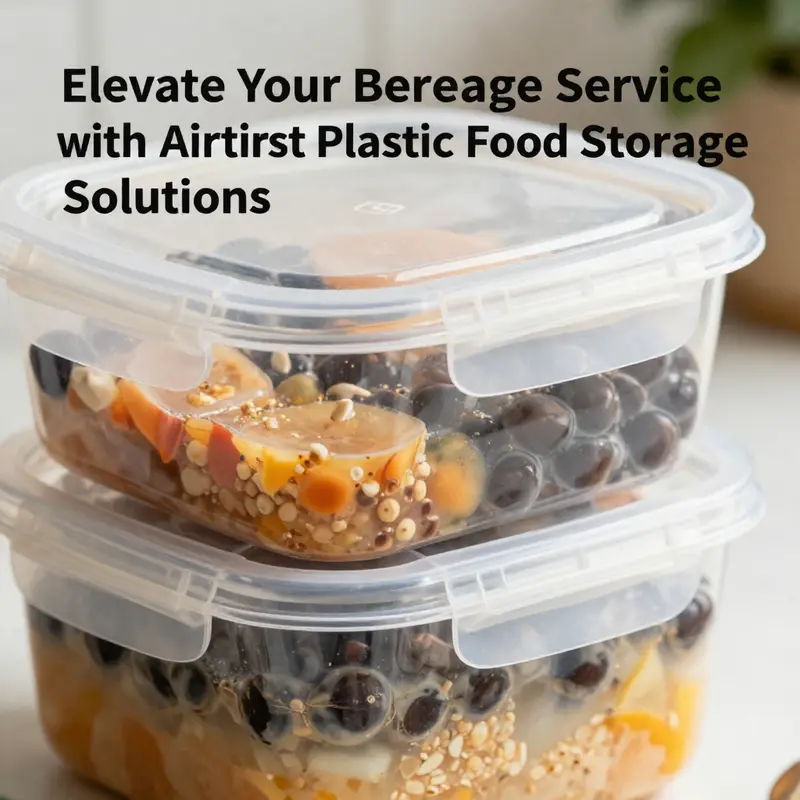 A clear container showcases the importance of airtight seals in preserving bubble tea ingredients.