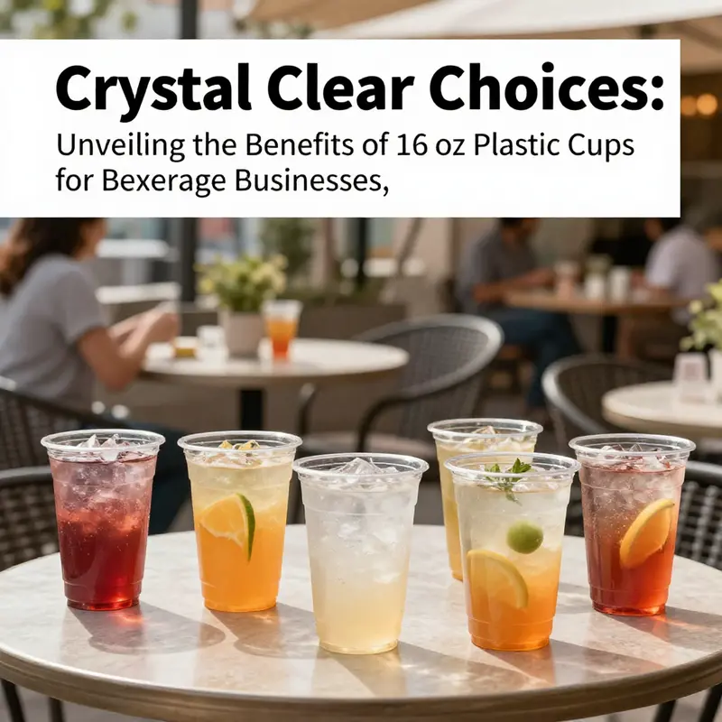 The stunning clarity and structural integrity of 16 oz plastic cups make them a preferred choice for beverages.