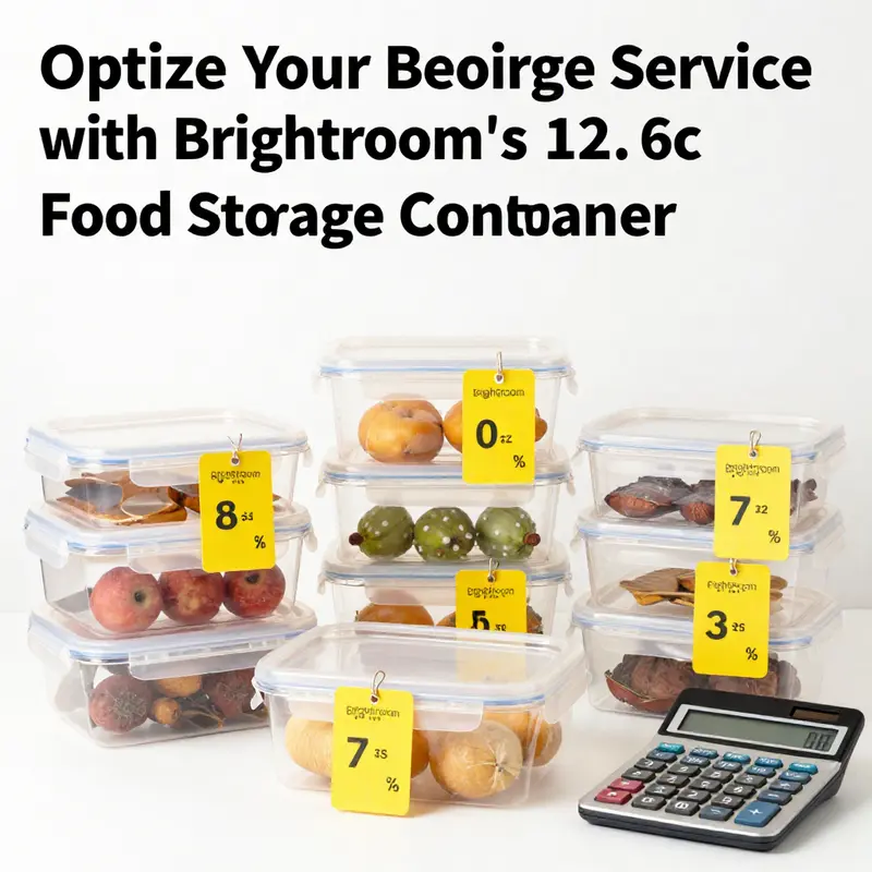 The Brightroom 12.6c Tall Rectangle Plastic Food Storage Container is ideal for organizing snacks and ingredients with clarity.