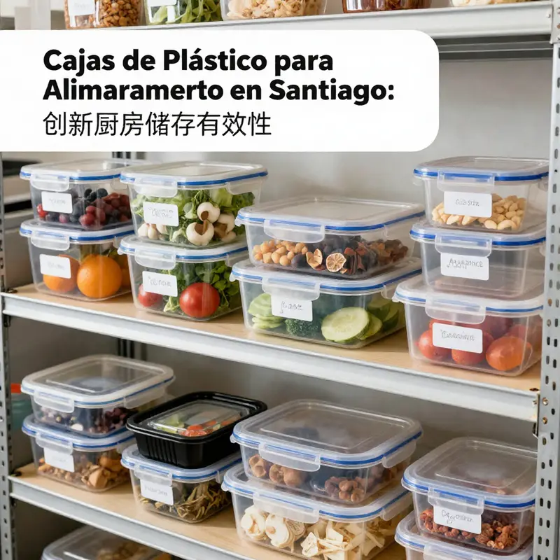 Envases Desechables Chile Estación Central展示多样一次性食品塑料容器，满足小企业与餐饮服务需求。