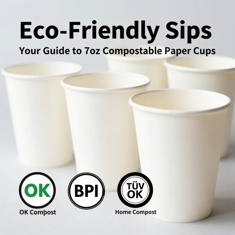 Explore a diverse selection of suppliers offering sustainable 7oz compostable paper cups.