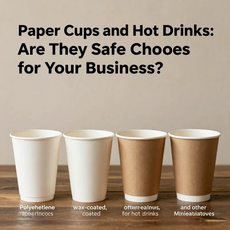 Hot coffee being poured into a polyethylene-coated paper cup, showcasing a potential risk of microplastics.