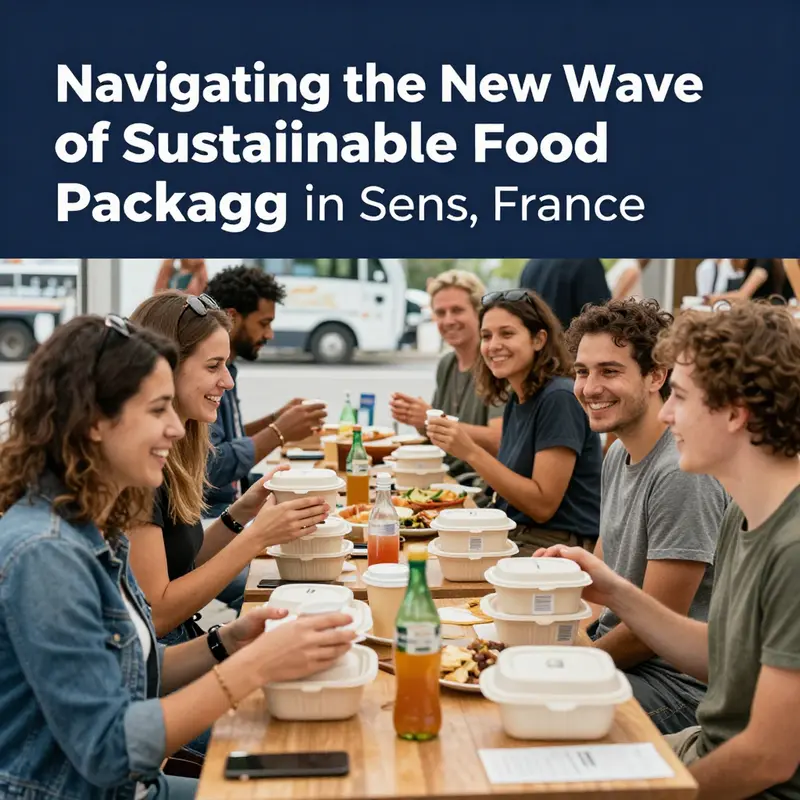 The shift towards sustainable dining in Sens cafes underscores the impact of the packaging ban.