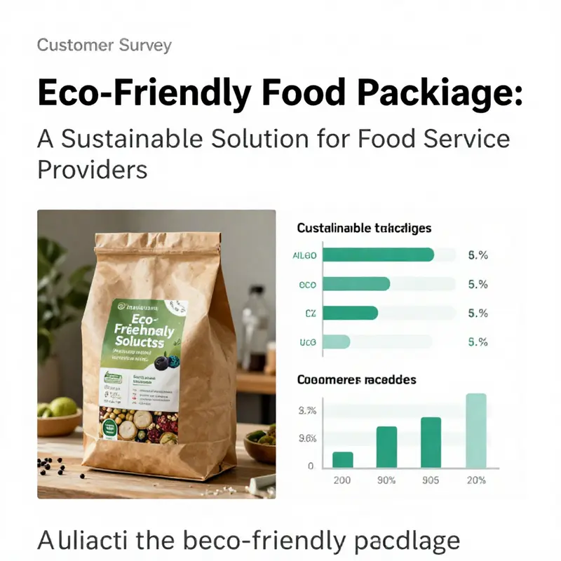 Statistics illustrating the booming market for eco-friendly food packaging solutions.