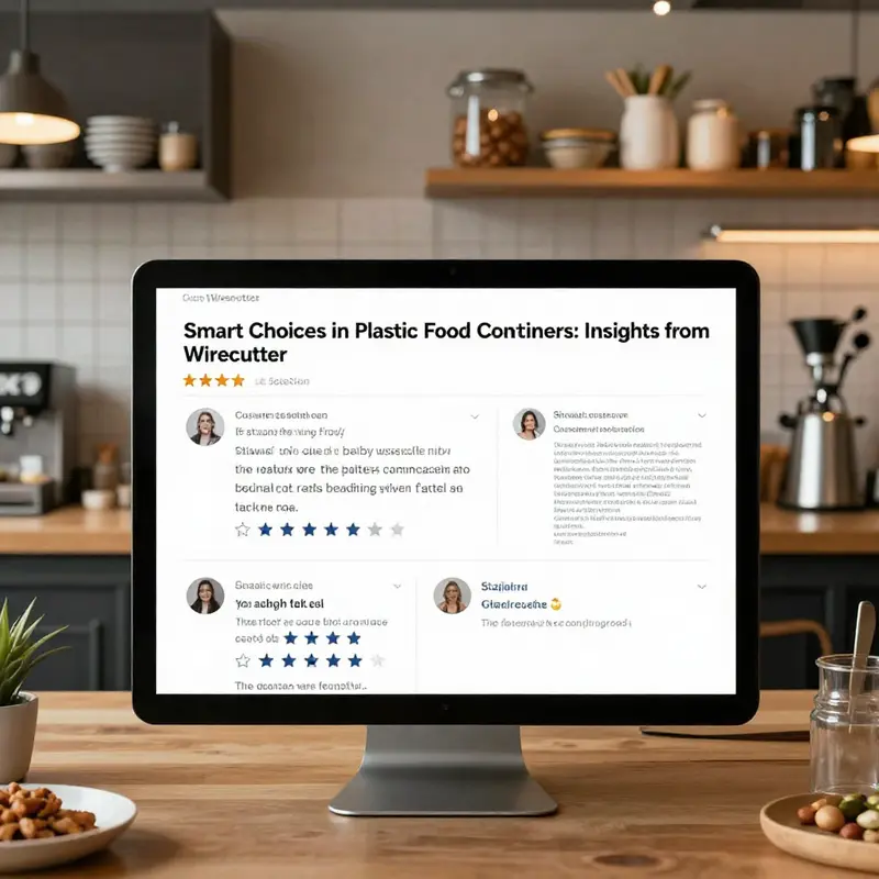 Diverse plastic food container options evaluated for functionality and design.
