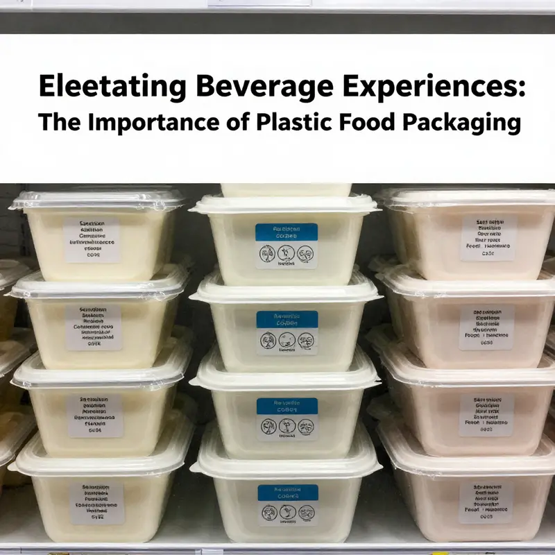 Modern advancements in plastic food packaging materials highlight the benefits of PET and PP for food service.