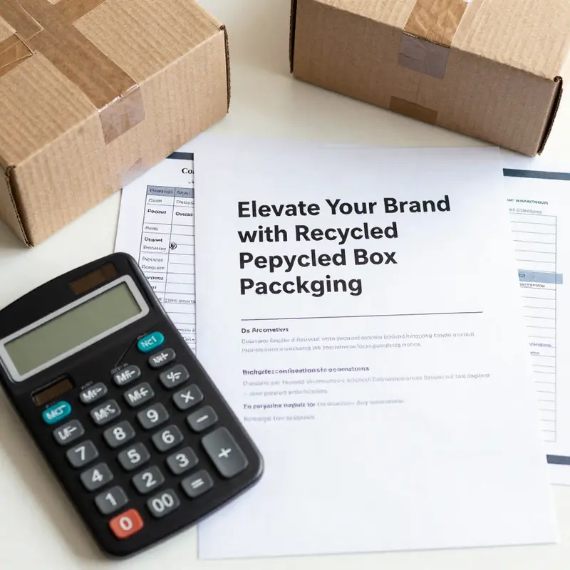 Diverse types of recycled paper boxes tailored for different e-commerce needs.