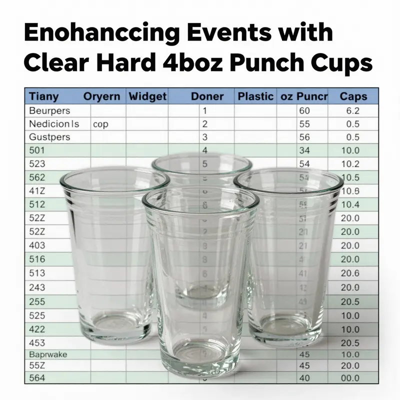 Clear hard plastic 4 oz punch cups elevate the service at events with their appealing and functional design.
