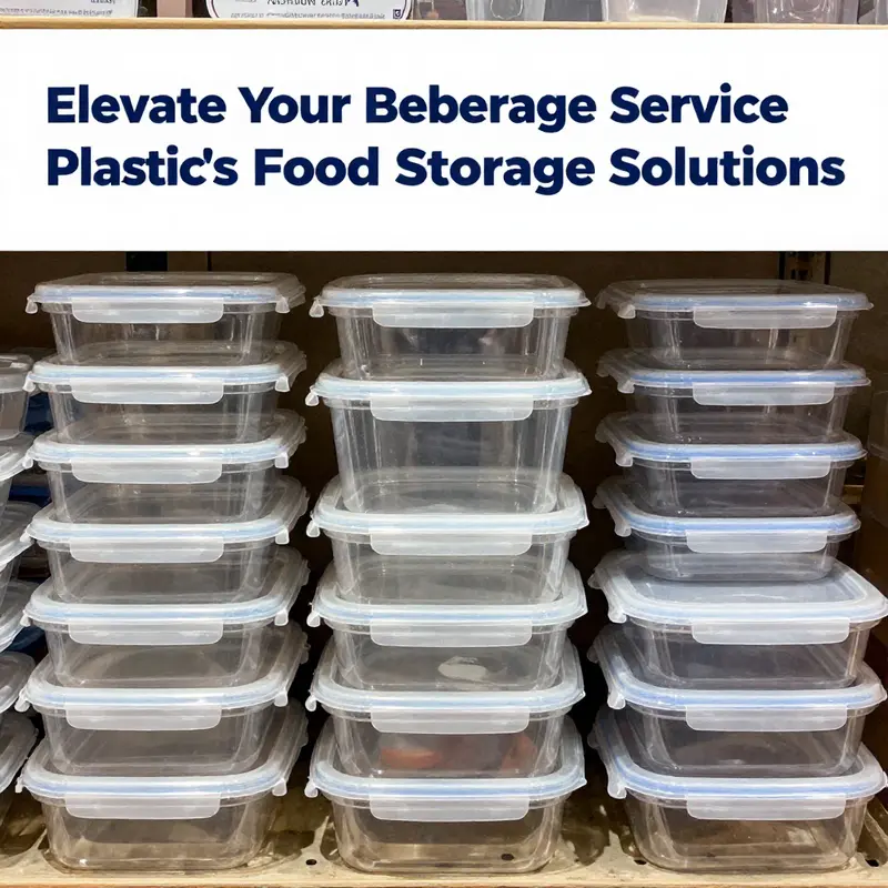 A variety of plastic food storage containers available at Costco, emphasizing their versatility and organization.