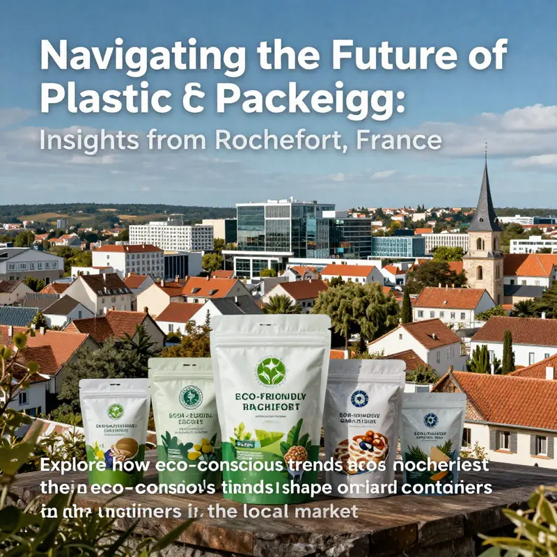 A scenic view of Rochefort, France, highlighting eco-friendly packaging innovations.