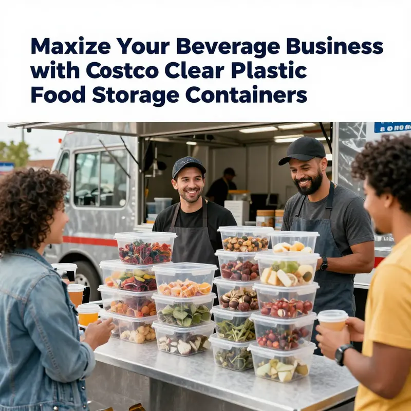 Costco’s range of clear plastic food storage containers enhances organization and efficiency in food preparation.
