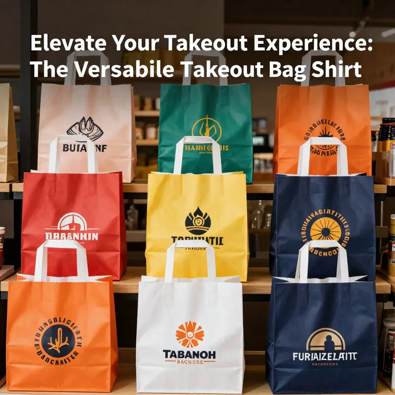 An in-depth look at the durable materials that characterize takeout bags.