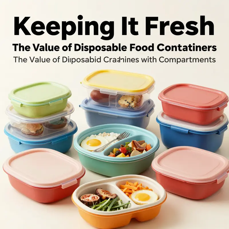 A display of compartmentalized containers efficiently organizing various food items for optimal freshness.