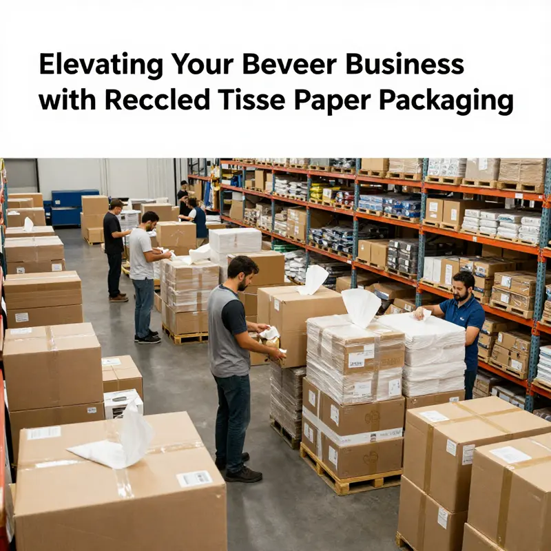 Vibrant recycled tissue paper products reflect eco-friendly choices.