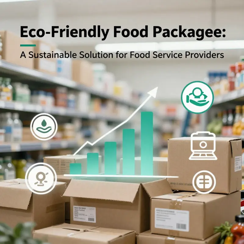 Statistics illustrating the booming market for eco-friendly food packaging solutions.