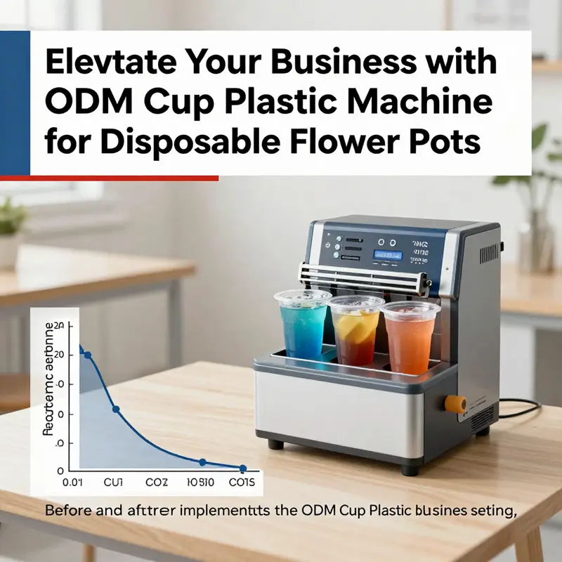 Illustration of the ODM Cup Plastic Machine demonstrating its technical features and capabilities.