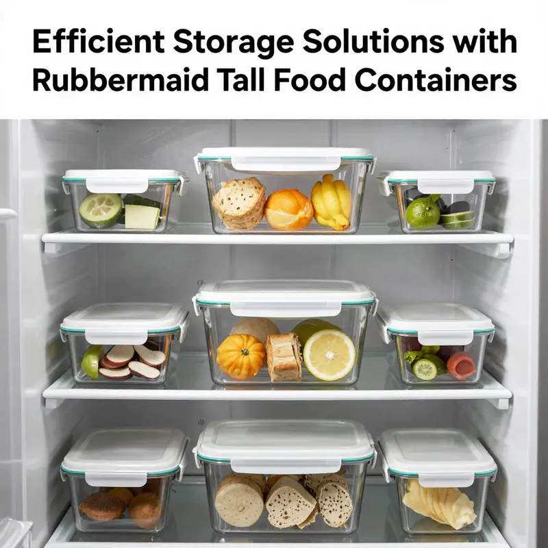 Durable BPA-free containers designed for food storage, featuring secure airtight lids.