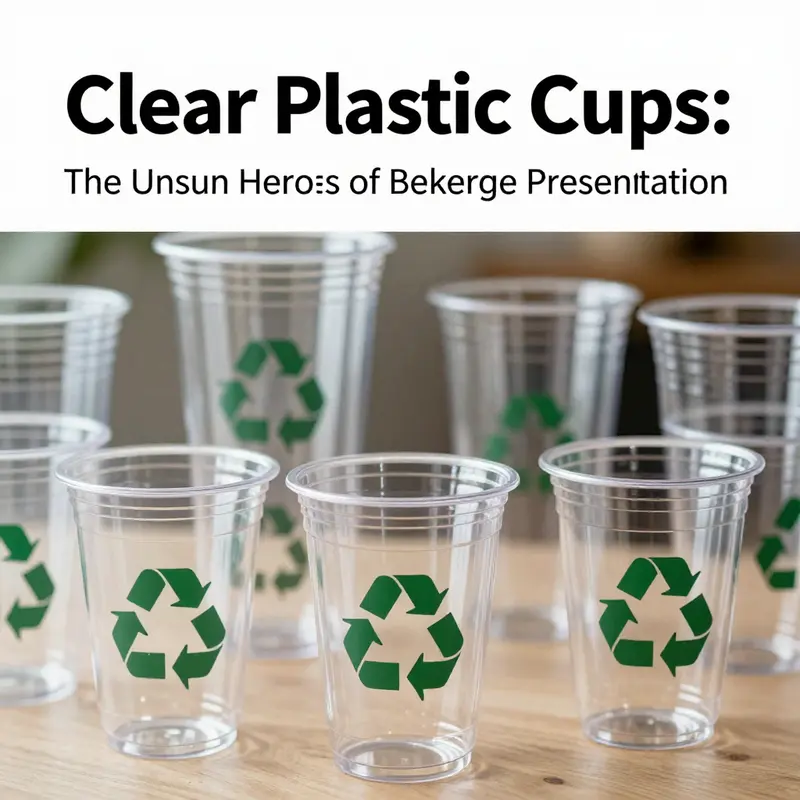 Explore the construction and properties of clear plastic cups that make them ideal for beverage service.