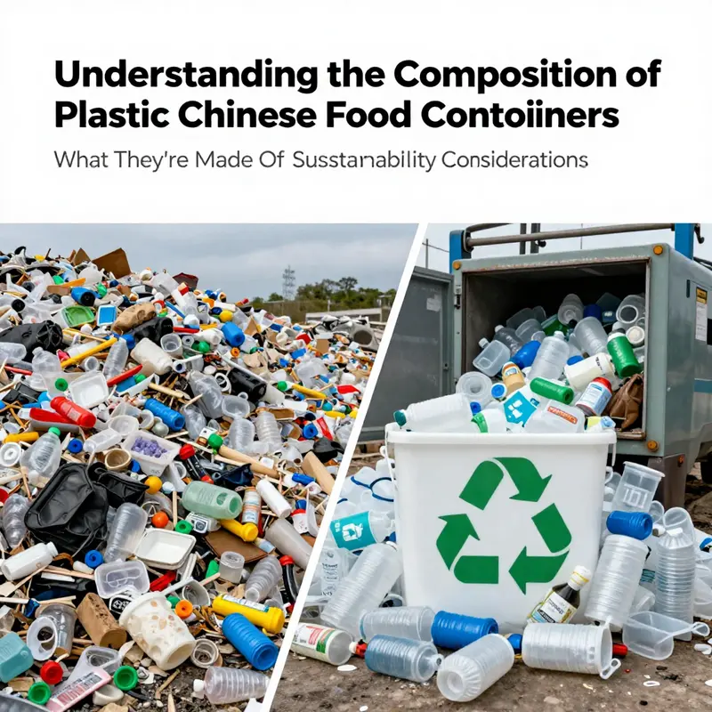 A close view of a polypropylene Chinese food container indicating its sturdy make and food-ready design.