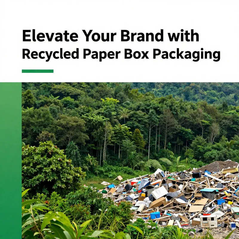 Diverse types of recycled paper boxes tailored for different e-commerce needs.