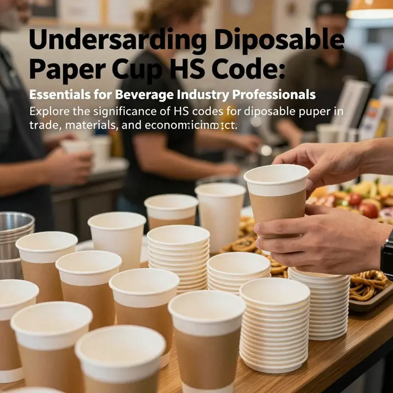 An image depicting various disposable paper cups in action at beverage shops, highlighting their usage in different environments.
