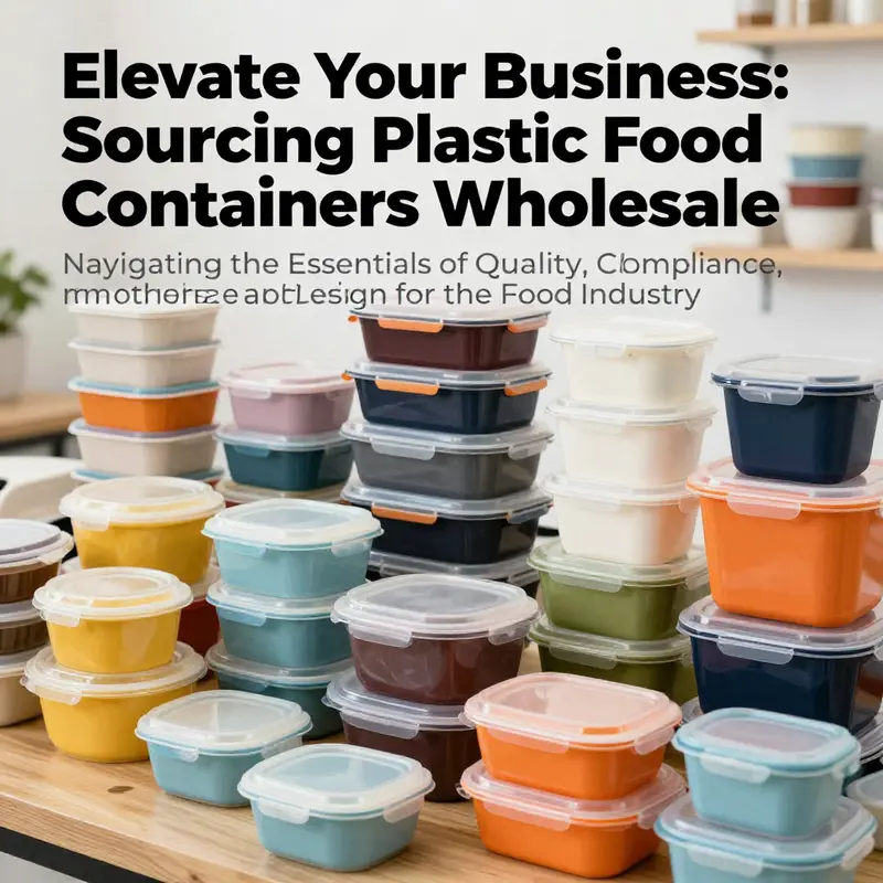 An aesthetically arranged collection of various modern plastic food containers.