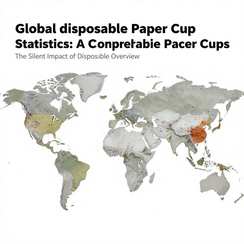 A global overview of disposable paper cup usage statistics by country.