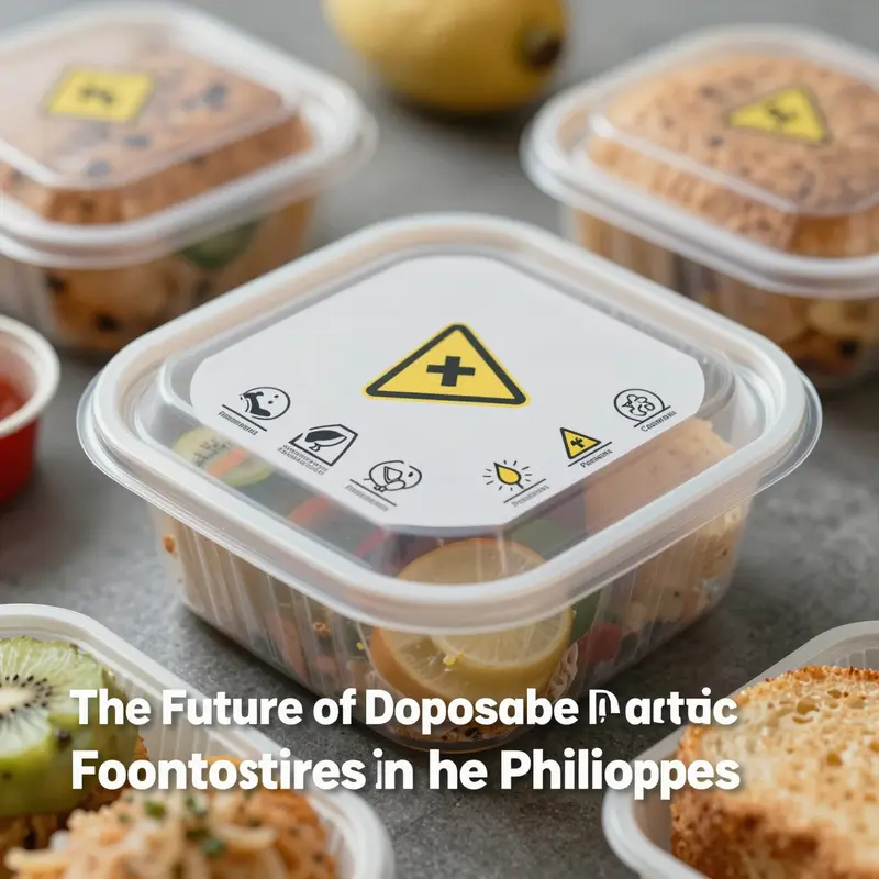 The vibrancy of Filipino food markets where disposable containers are a regular fixture in food service.