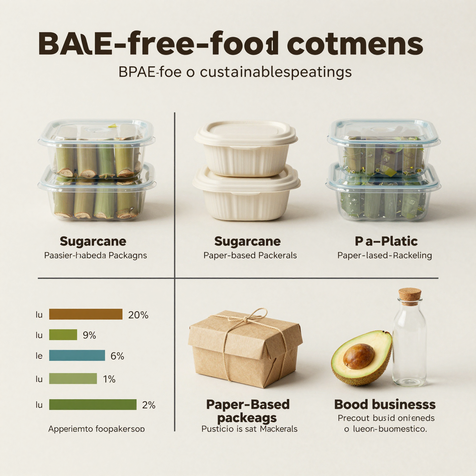 BPA-Free Disposable Food Containers Infographic
